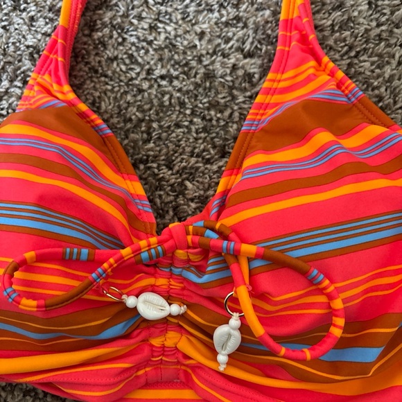 Wild Fable Multicolor Striped Bikini Top - Picture 3 of 14